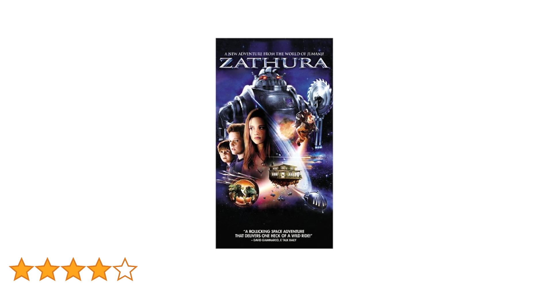 Amazon.co.jp: Zathura: A Space Adventure [VHS] : DVD